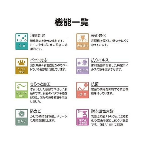 消臭クッションフロアラグ ラスティックオ