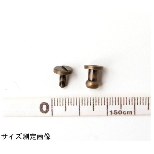 ネジ式ギボシφ5mm アンティークゴール