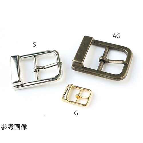 金属バックル 内径15mm 2個入 シル