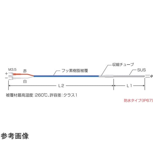 温度センサー 熱電対K 保護管タイプ(ク
