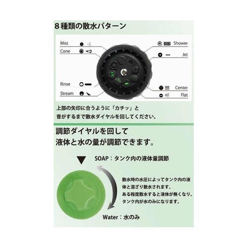 泡タンク付きノズル WJ−9254