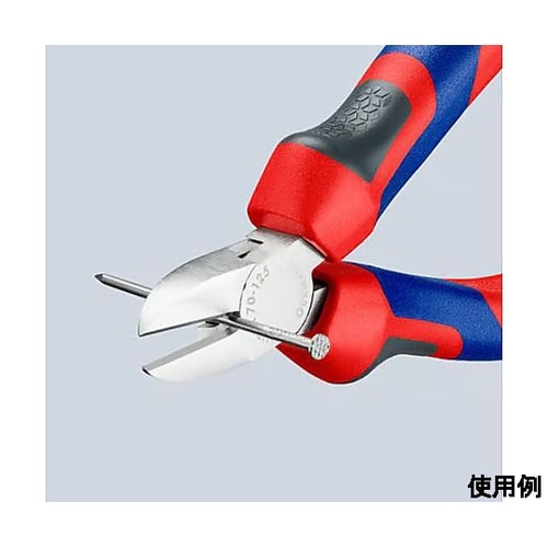 125mm 電工ニッパー(グリップ付/メ