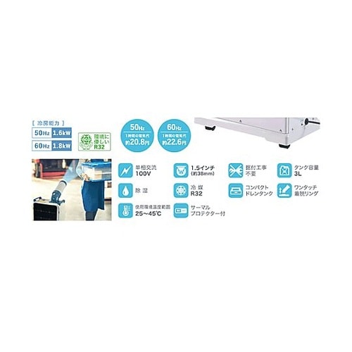 AC100V ミニスポットクーラー(一口