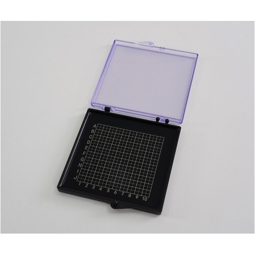 ABS静電気防止チップトレイ 85×85