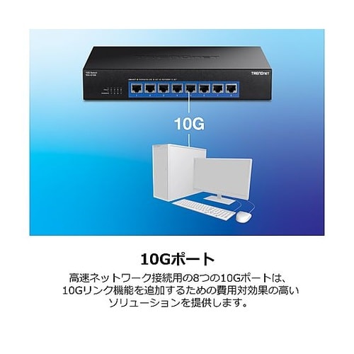 6ポートマルチギガスイッチ TEG−S7