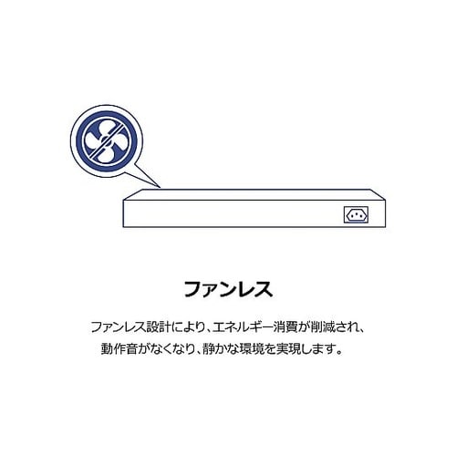 8ポート10Gアンマネージドスイッチ T