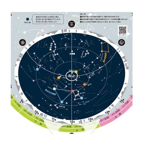 はじめての星空観察−星座早見− 1125