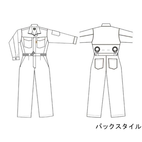 空調エアコンツナギ服 5L チャコール