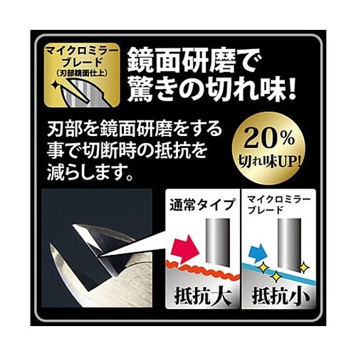 150mm 電工ニッパー(鏡面仕上) E
