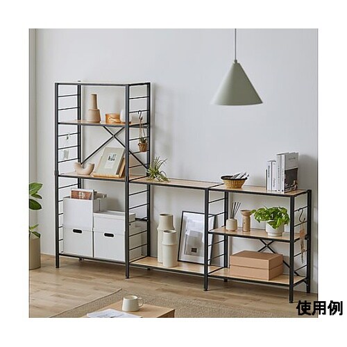 760×345×1592mm 連結式スチ