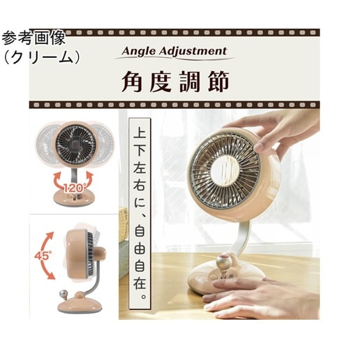 卓上レトロファン ホワイト wasser