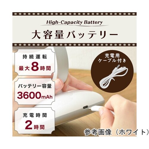 卓上レトロファン ホワイト wasser