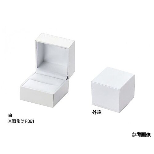 スクエアリングケース 白 1箱(12個入