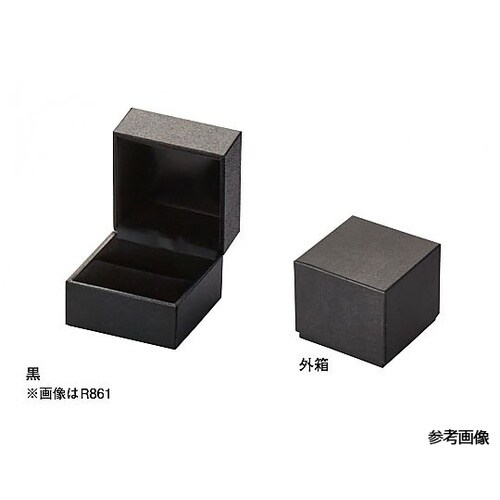 スクエアリングケース 黒 1箱(12個入