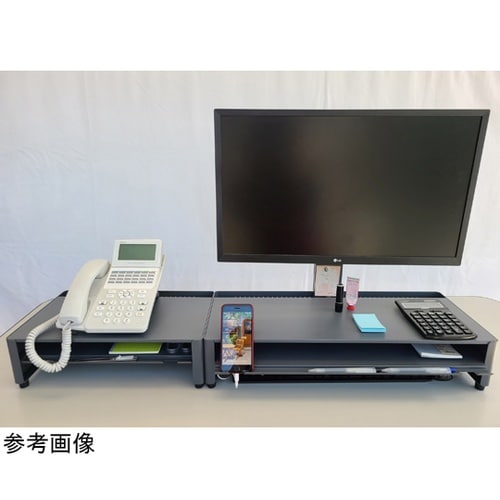 机上ラック 幅400mm ホワイト DS