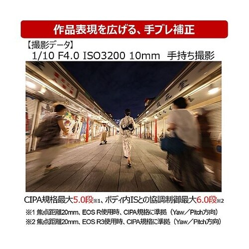 交換レンズ RF10−20mm F4 L
