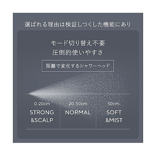 espiral シャワーヘッド本体(カー