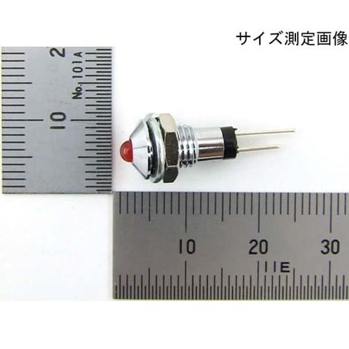 凸型ブラケット LEDφ3mm赤 5個入