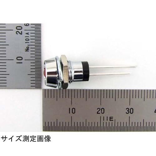 凹型ブラケット LEDφ5mm赤 5個入