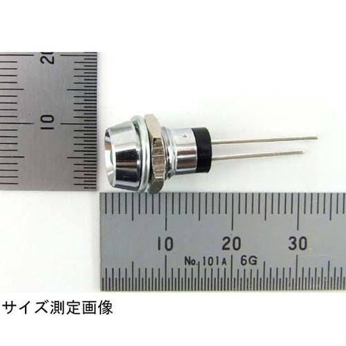 凹型ブラケット LEDφ5mm緑 5個入