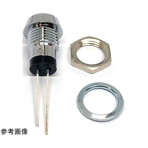 凹型ブラケット LEDφ5mm黄 5個入