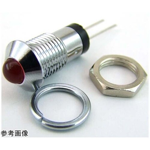 凸型ブラケット LEDφ5mm赤 5個入