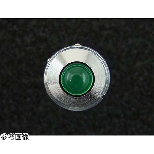 凸型ブラケット LEDφ5mm緑 5個入