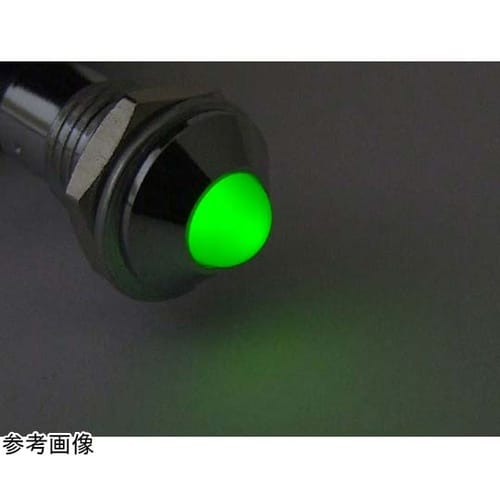 凸型ブラケット LEDφ5mm緑 5個入
