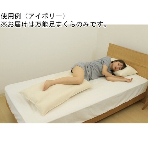 万能足まくら カバー付き グレー a34