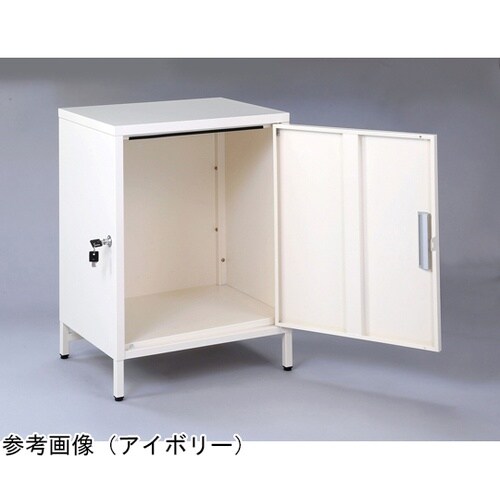 スチール製脚付き宅配ボックス グレー a