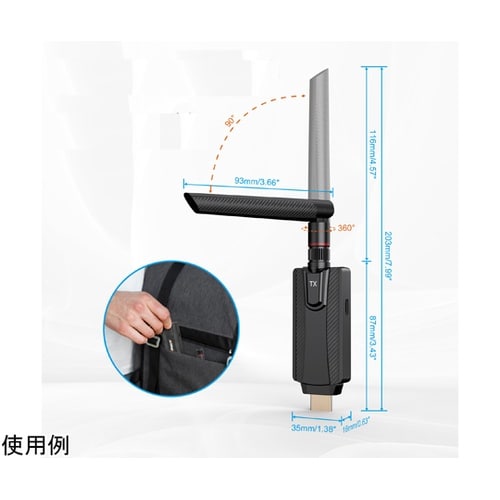 ワイヤレスHDMI送受信機セット30M転