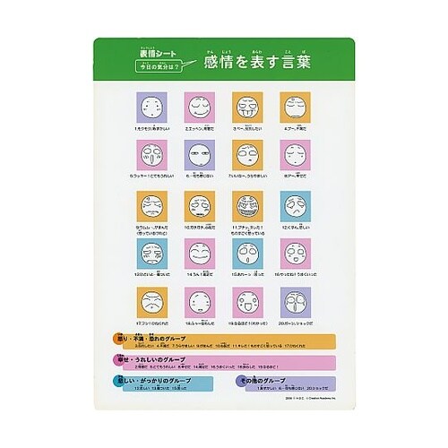 表情シート HJC−01