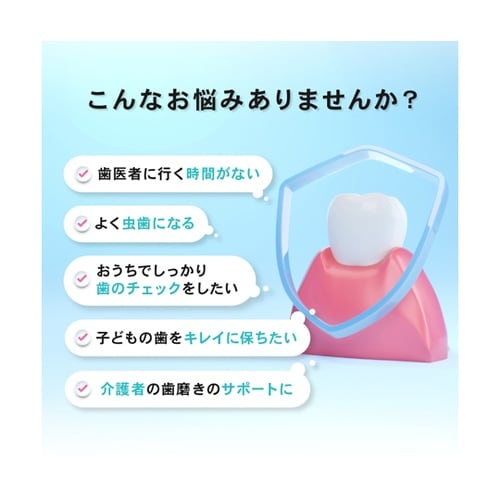 デンタルプラークチェックライト ブラック