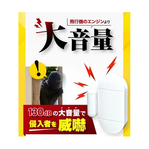 簡単セキュリティ!リモコン付き防犯ブザー