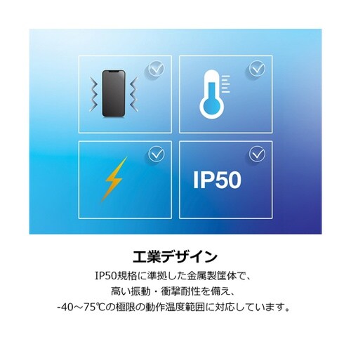 産業用2.5G PoE++インジェクター