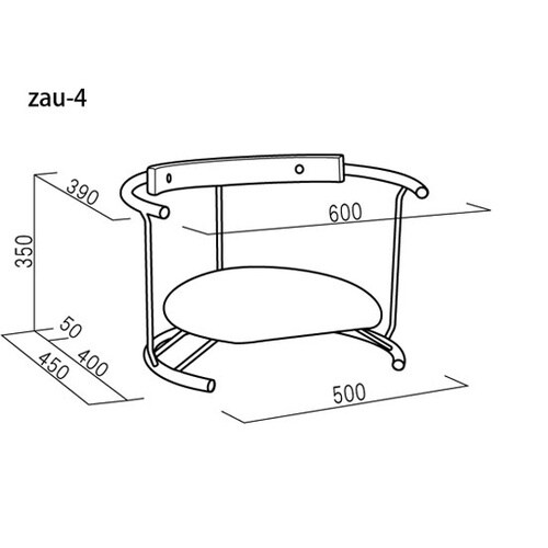 スウィング背付 座ユー ZAU−04 モ