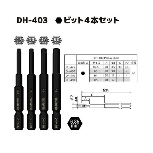 2.5−5mm ドライバー型エキストラク