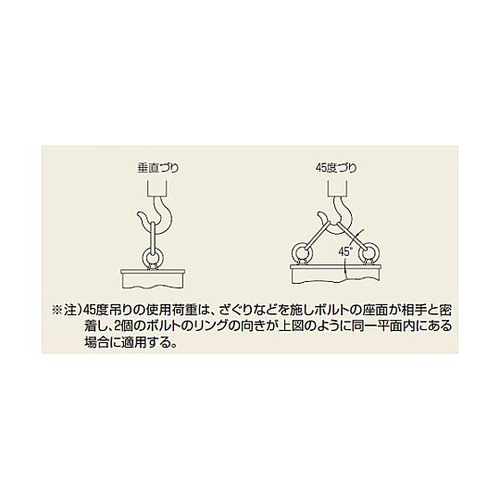 M12x22mm/1.25 アイボルト(
