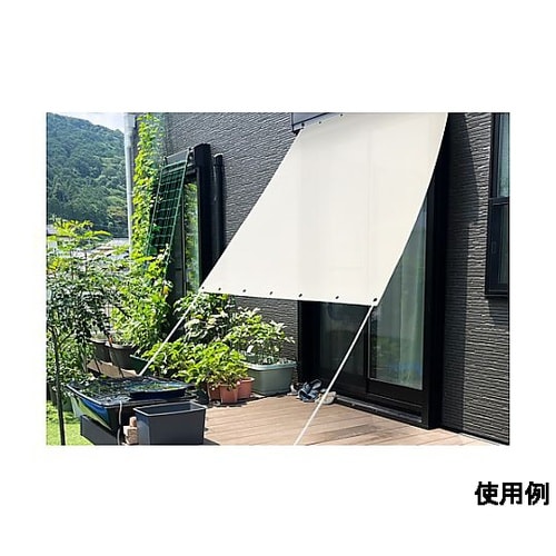 1800x1800mm 遮熱オーニング