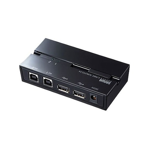 USB2.0 USB切替器(2回路/ハブ