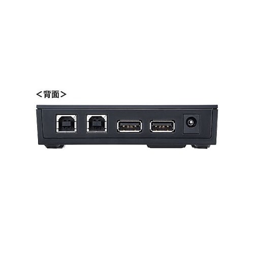 USB2.0 USB切替器(2回路/ハブ