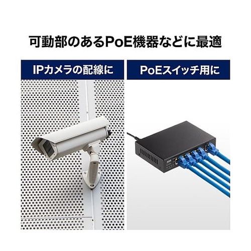 5.0m LANケーブル(CAT6A・半