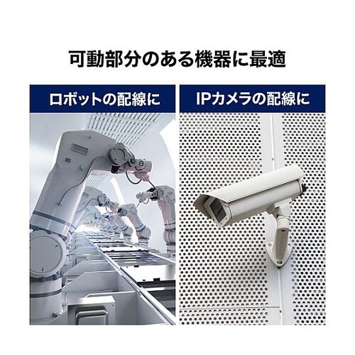 5.0m LANケーブル(CAT6A/S