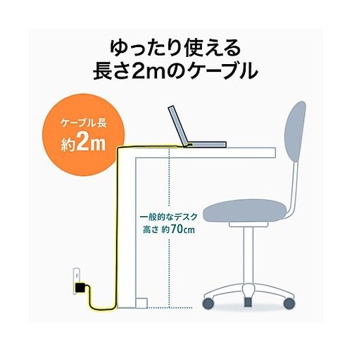 AC100−240V USBPD充電器(
