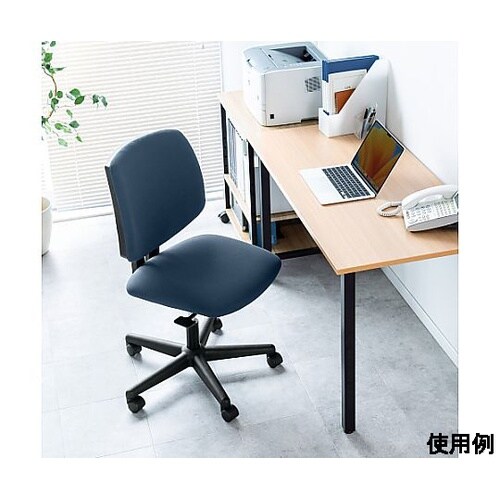 ビジネスチェアー(高耐荷重/ブルー) E