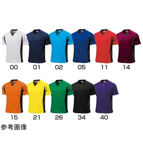 ベーシックサッカーシャツ オレンジ M