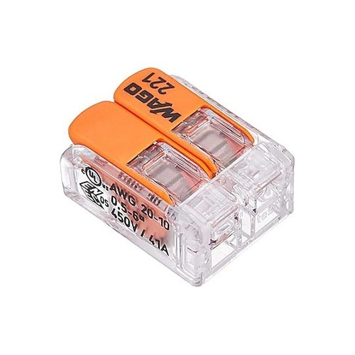 差込形電線コネクター(2極/10個) E