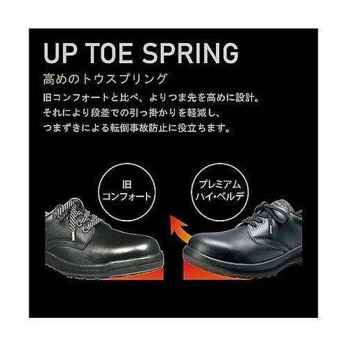 JIS規格認定 スリッポンタイプ安全靴