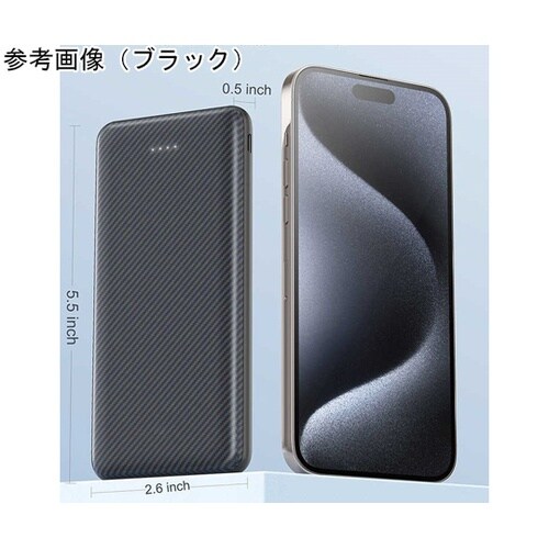 モバイルバッテリー 10000mAh ホ