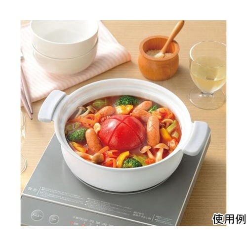 IH対応 卓上鍋 18cm グレー CT